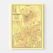 map of Montgomery Co