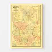 map of Warren County