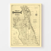 map of Brevard Count