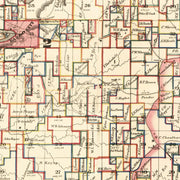 old Yazoo County map