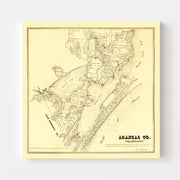 map of Aransas Count