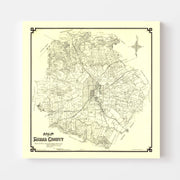 map of Bexar County