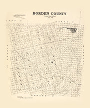 Borden County histor