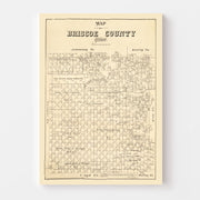 map of Briscoe Count