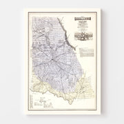 map of Brown County