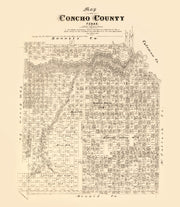 Concho County histor