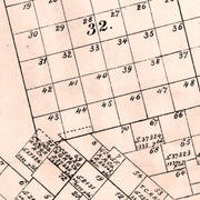 old Crane County map