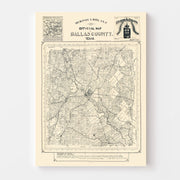 map of Dallas County