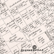 old Erath County map