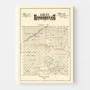 map of Gray County