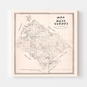 map of Hays County