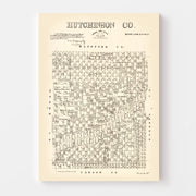 map of Hutchinson Co