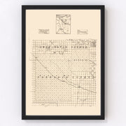 Jeff Davis County Vintage Map 1894