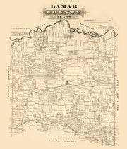 Lamar County history