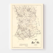 map of Lee County