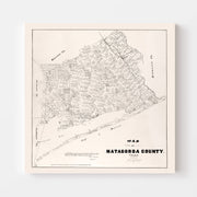 map of Matagorda Cou