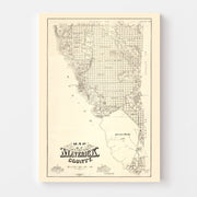 map of Maverick Coun