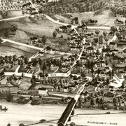 Vintage Map of Livermore Falls, Maine 1889