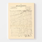 map of Nolan County