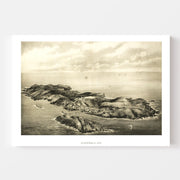 map of Monhegan