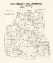 Rains County history