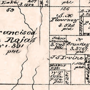 old Rains County map