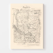 map of Runnels Count