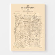 map of Shackelford C