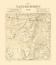 Taylor County histor