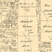 old Titus County map