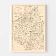 map of Walker County