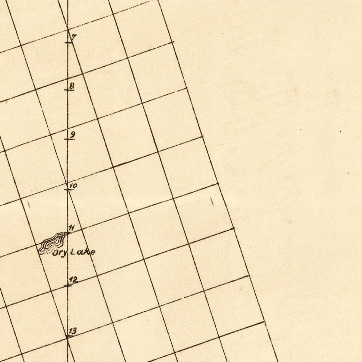Restored historic details from the 1888 county map of Winkler County, Texas