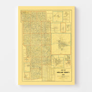 map of Ashland Count