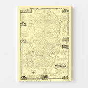 map of Jefferson Cou