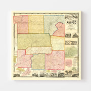 map of Warren County