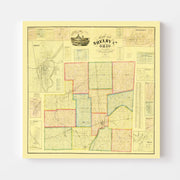 map of Shelby County