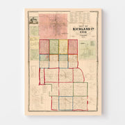 map of Richland Coun