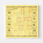 map of Morrow County