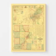map of Montgomery Co