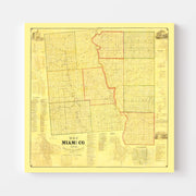 map of Miami County