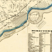 old Lucas County map