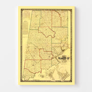 map of Dearborn Coun