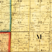 old Grant County map