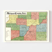 map of Morgan County