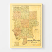 map of Perry County