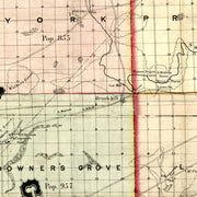 old Kane County map