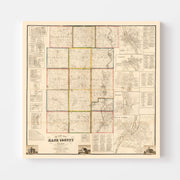 map of Kane County