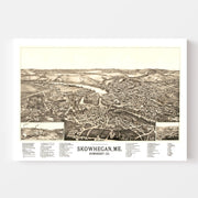 map of Skowhegan