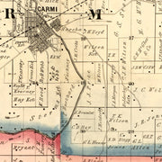 old White County map