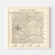 map of Missaukee Cou